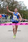 Nick Hooker brings Leeds home for victory in the National 12 Stage Relay, National 12 and 6 Stage Relays, Sutton Park, Birmingham. Photo: David T. Hewitson/Sports for All Pics